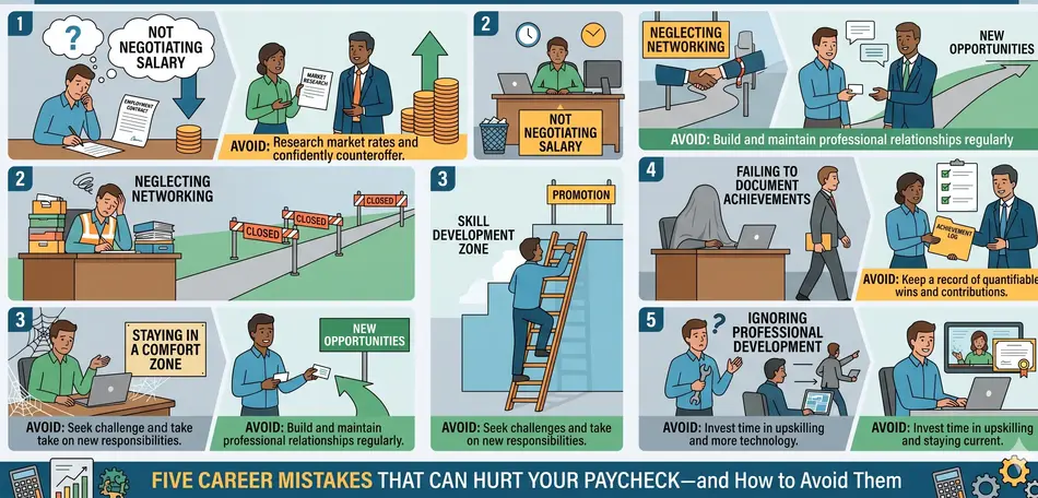 Five Career Mistakes That Can Hurt Your Paycheck—and How to Avoid Them